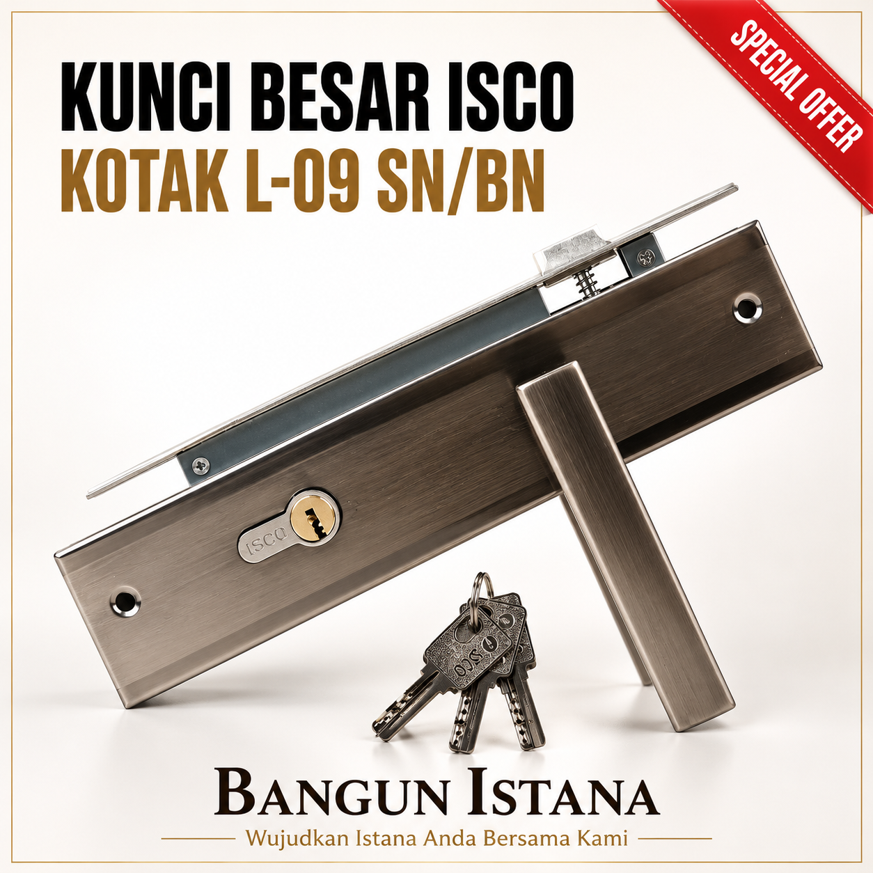 KUNCI PINTU ISCO L-09 SNCP